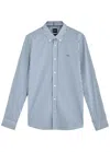 Hugo Boss Boss Striped Shirt In Blue