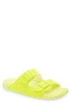 Hugo Boss Boss Surfley Slide Sandal In Yellow
