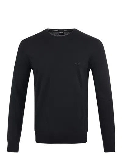 Hugo Boss Boss Sweater In Black