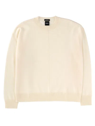 Hugo Boss Boss Women Fascona Cashmere Sweater In Neutral
