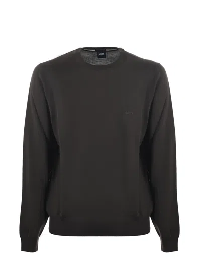 Hugo Boss Boss Sweater In Green
