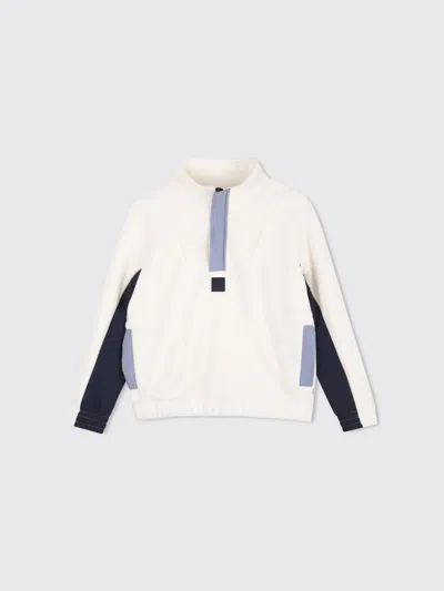 Hugo Boss Boss Sweater Kids Color Yellow Cream In White