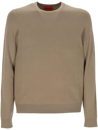 Hugo Boss Boss Sweaters In Brown