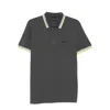 Hugo Boss Boss Grey Polo Shirts Men In Gray