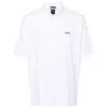 Hugo Boss Rubberised-logo Polo Shirt