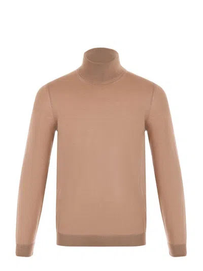 Hugo Boss Boss  Sweaters In Brown