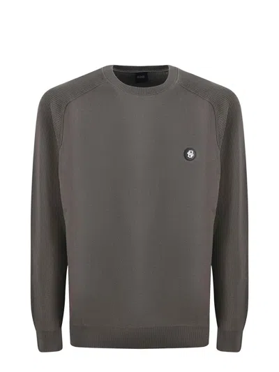 Hugo Boss Boss  Sweaters In Gray