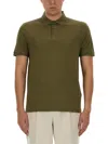 Hugo Boss Knitted Polo. In Green