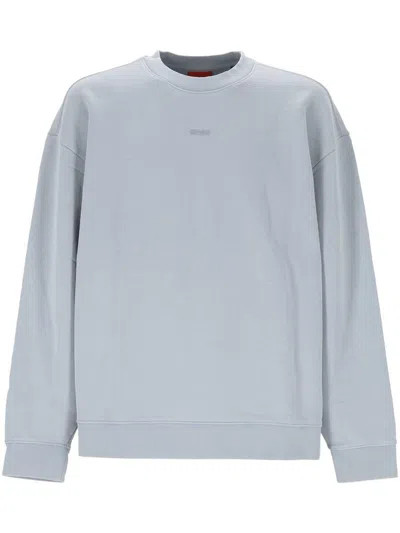 Hugo Boss Boss Sweaters In Open Blue