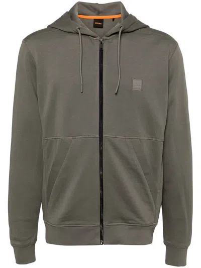 Hugo Boss Boss Sweaters In Open Grey