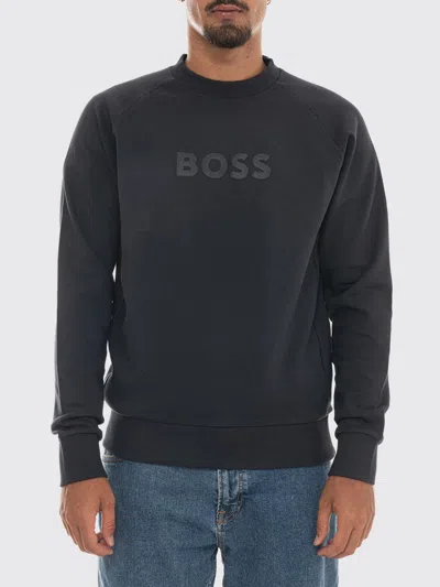 Hugo Boss Boss Sweatshirt Men Color Blue In Black
