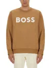 Shop Hugo Boss Boss Sweatshirt With Logo