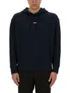 Hugo Boss Boss Sweatshirt With Logo In Blue