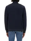 Hugo Boss Boss Sweatshirt With Logo In Blue
