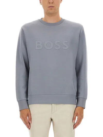 HUGO BOSS BOSS SWEATSHIRT WITH LOGO