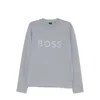Hugo Boss Boss Sweatshirt With Logo In Gray