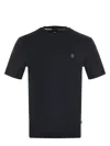 Hugo Boss Boss Taut 1 Logo T Shirt Navy In Black