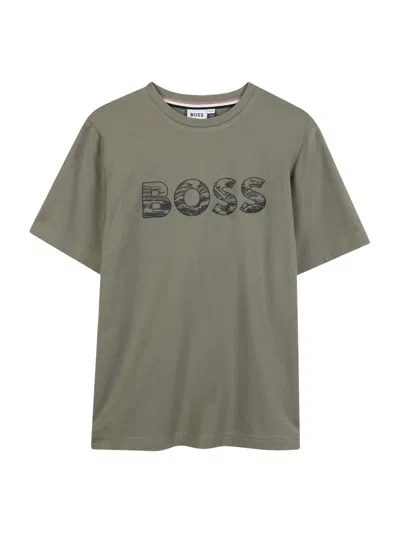 Hugo Boss Boss T-shirt In Green