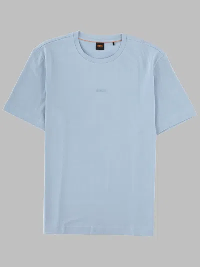 Hugo Boss Boss T Shirt Con Logo In Blue