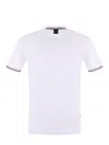 Hugo Boss Boss T Shirt In Cotton In White