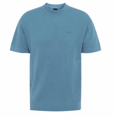 Hugo Boss Boss T-shirt Kruchio In Blu