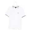 Hugo Boss Boss Taul Tipped Crewneck T-shirt In Multi