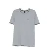 Hugo Boss Tipped-collar Cotton T-shirt
