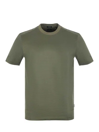 Hugo Boss Boss  T-shirts And Polos In Green