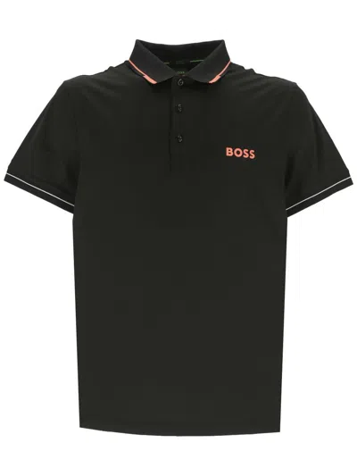 Hugo Boss Boss T-shirts And Polos In Black