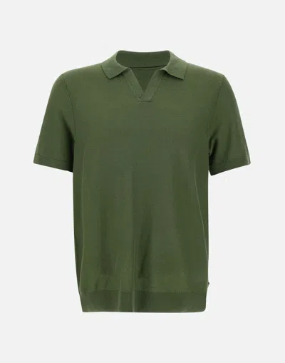 Hugo Boss Boss T-shirts And Polos In Green