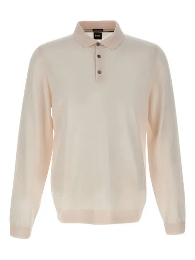 Hugo Boss Boss T-shirts And Polos White In Neutral