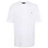 Hugo Boss White Regular-fit Monogram Print T-shirt In White