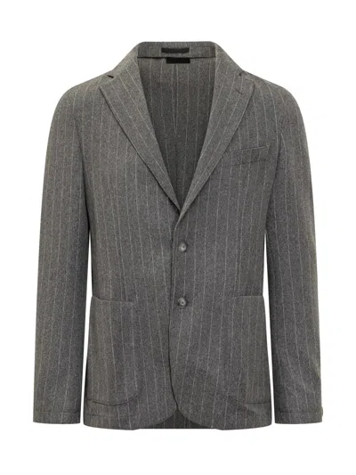 Hugo Boss Boss Tailored Blazer In Medium Size In Gray