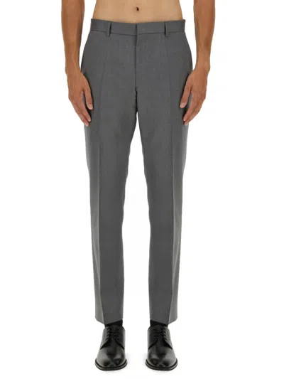 HUGO BOSS BOSS TAILORED SLIM FIT PANTS WITH CLEAN FRONT AND BACK POCKETS