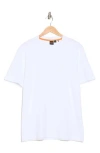 Hugo Boss Boss Te Slub Cotton T-shirt In White
