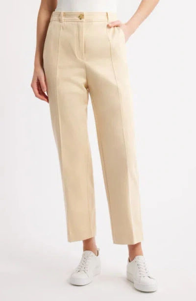 Hugo Boss Boss Tecarino Slim Fit Pants In Open Beige