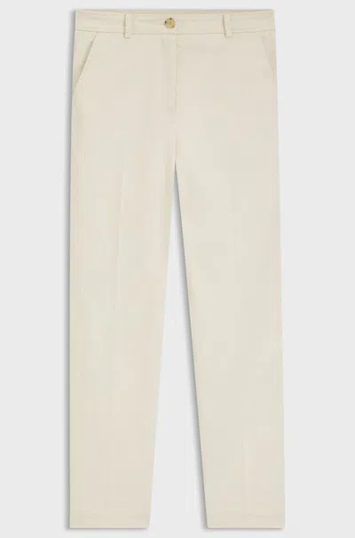 HUGO BOSS BOSS TECARINO2-W TROUSERS WHITE