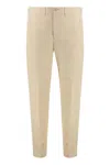 Hugo Boss Boss Technical Fabric Pants In Beige