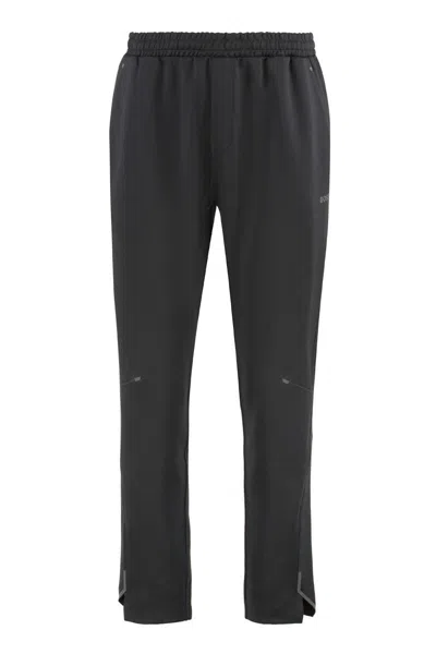 Hugo Boss Boss Technical Fabric Pants In Black