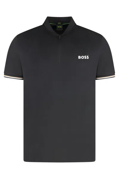 Hugo Boss Boss Technical Fabric Polo Shirt