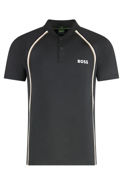 HUGO BOSS BOSS TECHNICAL FABRIC POLO SHIRT