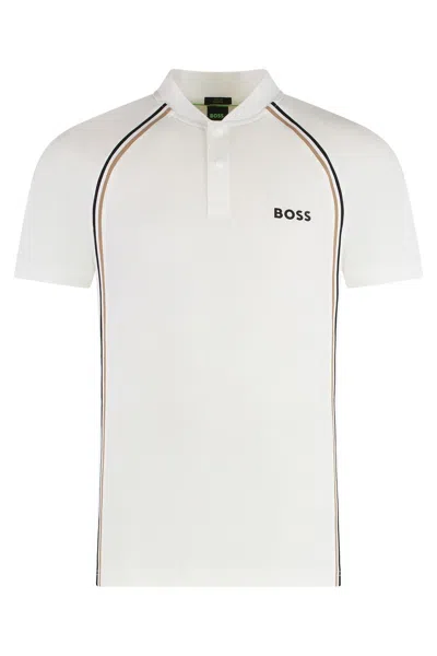 HUGO BOSS BOSS TECHNICAL FABRIC POLO SHIRT