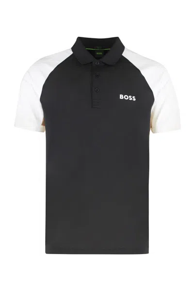 HUGO BOSS BOSS TECHNICAL FABRIC POLO SHIRT