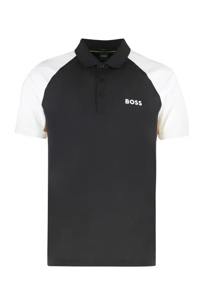 HUGO BOSS TECHNICAL FABRIC POLO SHIRT