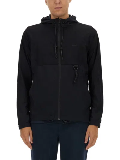 HUGO BOSS BOSS TECHNICAL FABRIC SWEATSHIRT