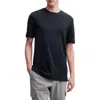Hugo Boss X David Beckham Taut 73 Short Sleeve Crewneck Tee In Dark Blue