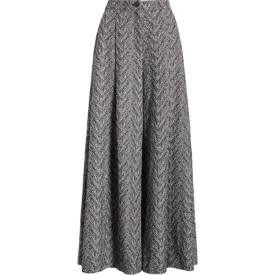 Hugo Boss Boss Tetosa Midi Skirt In Gray
