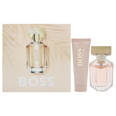 Hugo Boss Boss The Scent By  For Women - 2 Pc Gift Set 1.6oz Edp Spray, 2.5oz Body Lotion In White