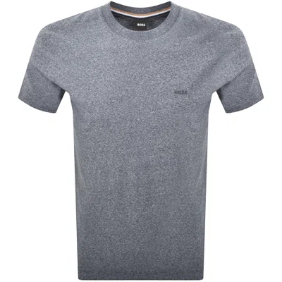 Hugo Boss Boss Thompson 01 T Shirt Blue In Gray