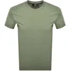 Hugo Boss Boss Thompson 01 T Shirt Medium Green In Green